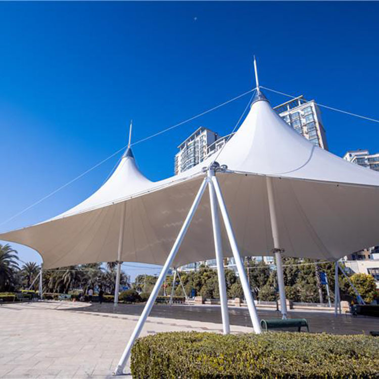 河口膜结构景观棚