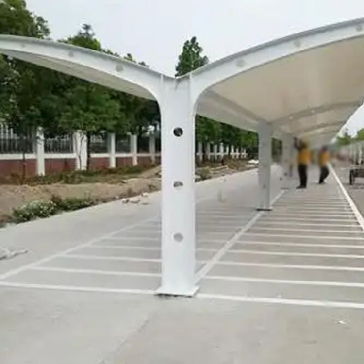 河口膜结构电动车棚