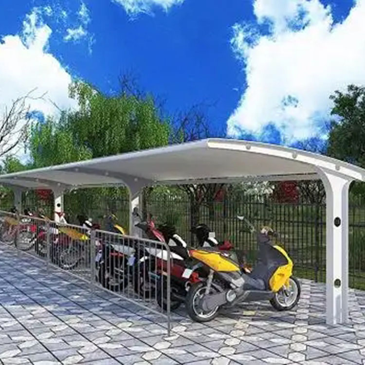 河口膜结构电动车棚